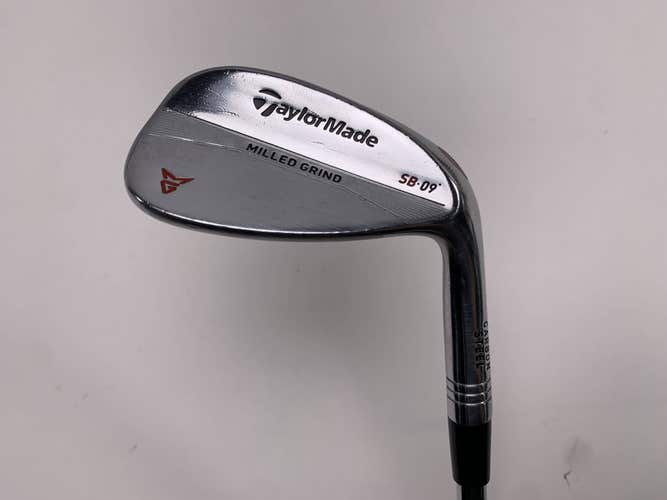 TaylorMade Milled Grind Satin Chrome Gap Wedge GW 52* 9 DG Wedge Steel Mens RH