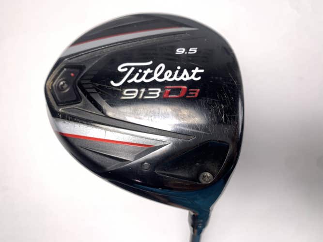 Titleist 913 D3 Driver 9.5* Mitsubishi Rayon Diamana D+70x5ct Stiff Mens RH