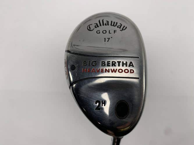 Callaway Big Bertha Heavenwood 2 Hybrid 17* Big Bertha Uniflex Steel Mens RH