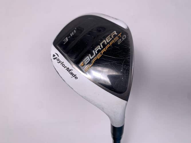 TaylorMade Burner Superfast 2.0 3 Hybrid 18* REAX 60g Regular Graphite Mens RH