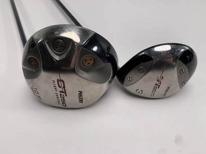 Maltby GT 250 Driver  & 3 Fairway Wood Set 10.5* 15* UST HTD CB65 Mens RH