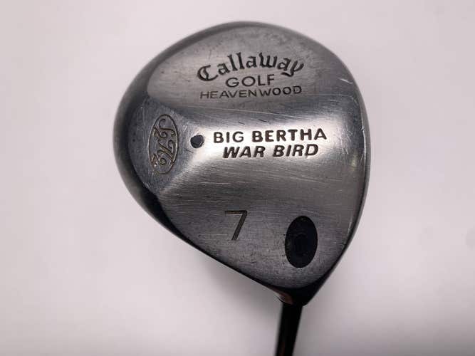 Callaway Big Bertha Warbird 7 Fairway Wood 21* RCH 96 Firm Graphite Mens RH
