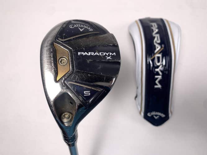 Callaway Paradym X 5 Hybrid 24* Aldila Ascent 50g Senior Graphite Mens LH HC