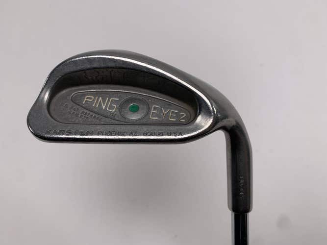Ping Eye 2 Pitching Wedge PW Green Dot 2* Up Karsten ZZ-Lite Wedge Steel Mens RH