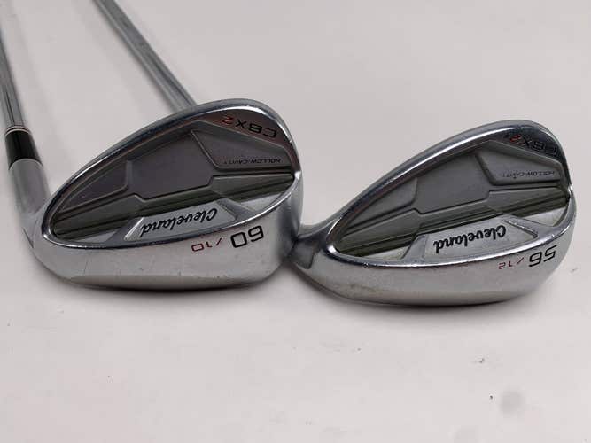 Cleveland CBX 2 Wedge Set 56* 12 | 60* 10 DG 115g Wedge Steel Mens RH