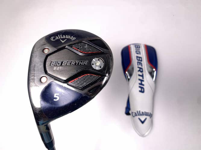 Callaway Big Bertha B21 5 Fairway Wood 18* RCH 45 Senior Graphite Mens LH HC