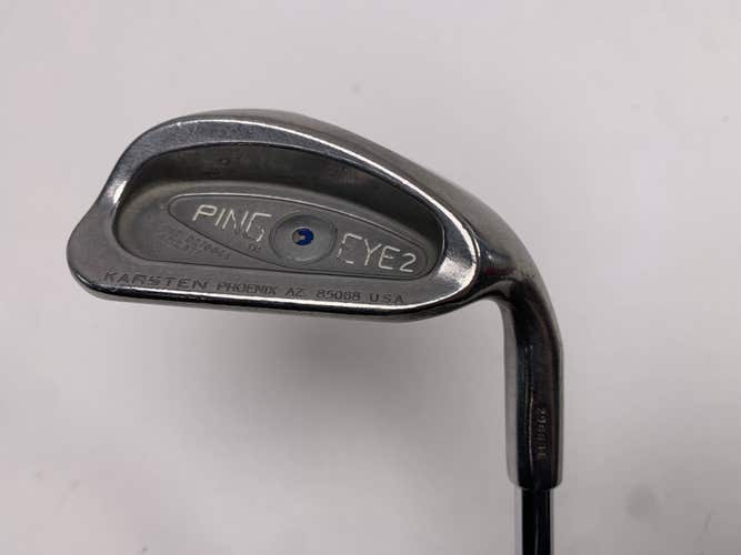 Ping Eye 2 Pitching Wedge PW Blue Dot 1* Up Karsten ZZ-Lite Wedge Steel Mens RH