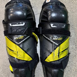 Bauer Supreme Ultrasonic Shin Pads | Size 10" Youth