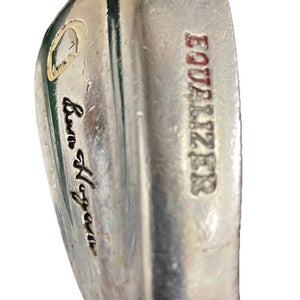 Ben Hogan White Cameo Equalizer Wedge RH Apex Stiff Steel 35.5" Leather Grip