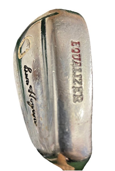 Ben Hogan White Cameo Equalizer Wedge RH Apex Stiff Steel 35.5" Leather Grip