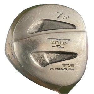 Mizuno T-Zoid Titanium 7 Wood 21 Aldila HM-40 Regular Graphite RH New Grip HC