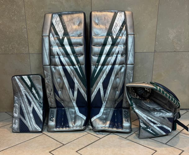 33" + 1 2018/19 CCM Extreme Flex 4 Regular Goalie Full Set Pro Stock (Used)