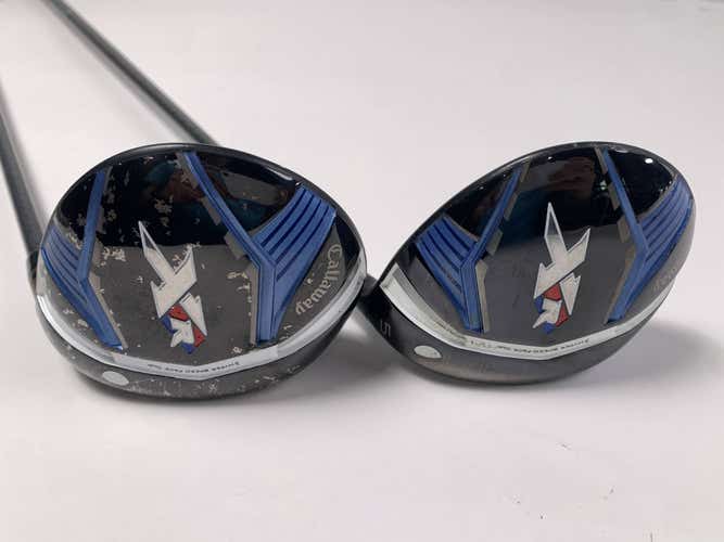 Callaway XR 3 & 5 Fairway Wood Set 15* 18* Project X San Diego 4.0 Ladies RH