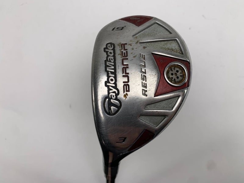 TaylorMade Burner Rescue 3 Hybrid 19* REAX SuperFast 65g Stiff Graphite Mens LH