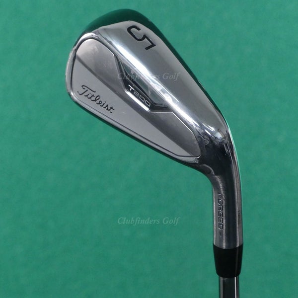 Titleist 2021 T200 Forged Single 5 Iron True Temper AMT Black R300 Steel Regular