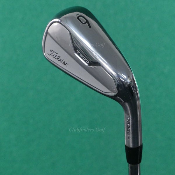 Titleist 2021 T200 Forged Single 6 Iron True Temper AMT Black R300 Steel Regular