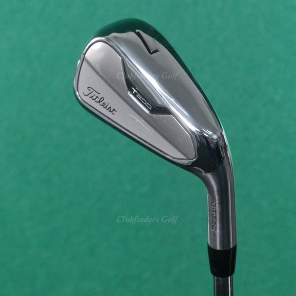 Titleist 2021 T200 Forged Single 7 Iron True Temper AMT Black R300 Steel Regular