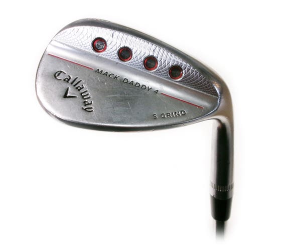 Callaway Mack Daddy 4 58* S Grind Steel Dynamic Gold Lite R400 Regular Flex