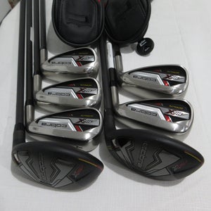 Cobra 2024 Air-X Hybrid Iron Set - 5H, 6H, 7-PW, GW- Senior Graphite - NEAR MINT