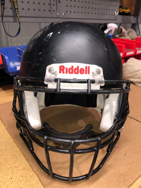 USED RIDDELL SPEED ADULT HELMET - LARGE - FLAT BLACK - REJECT