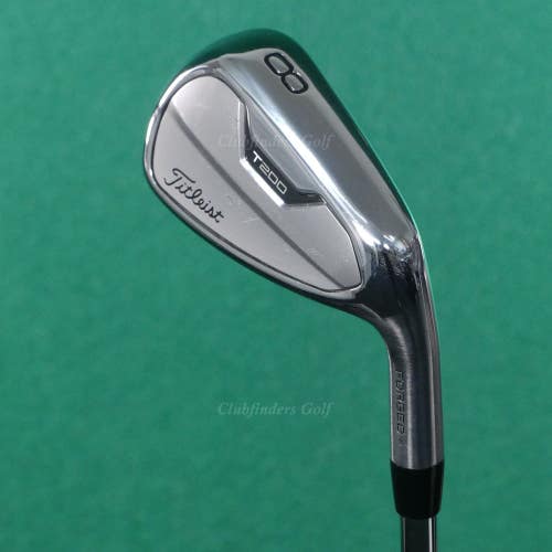 Titleist 2021 T200 Forged Single 8 Iron True Temper AMT Black R300 Steel Regular