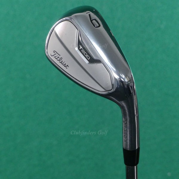 Titleist 2021 T200 Forged Single 9 Iron True Temper AMT Black R300 Steel Regular