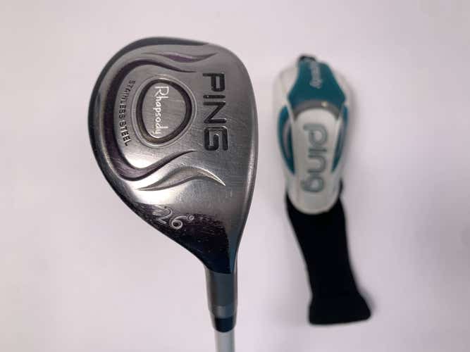 Ping Rhapsody 5 Hybrid 26* ULT 129 Ultra Light Ladies Graphite Womens RH HC