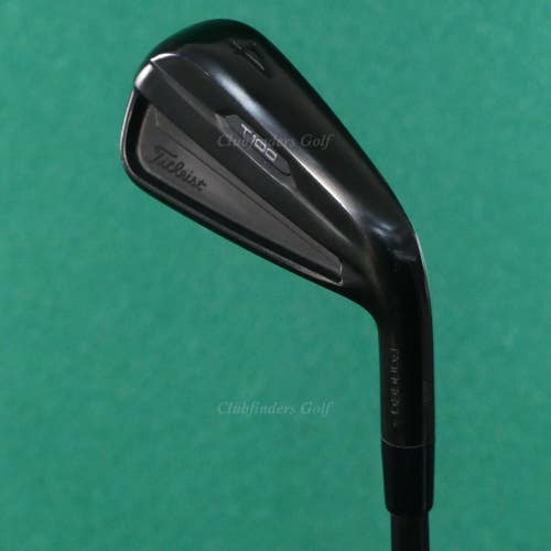 Titleist 2021 T100 Black Forged Single 4 Iron TT DG TI Black X100 Steel X Stiff
