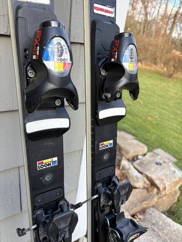 Unisex Racing 188 cm Rossignol Hero Athlete FIS GS Skis With Bindings Max Din 18 (Used)