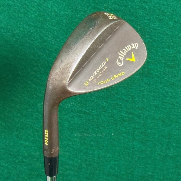 LH Callaway Mack Daddy 2 Raw 52-10T 52 Gap Wedge Dynamic Gold S400 TI Stiff