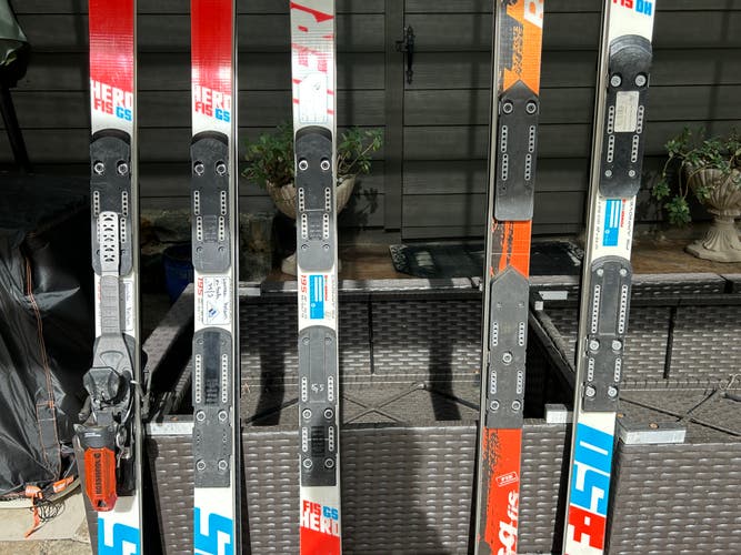 Men's 2015 Rossignol 210 cm Racing Hero FIS DH Skis Without Bindings Max Din 15 (Used)