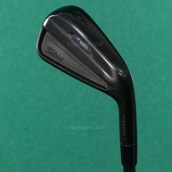 Titleist 2021 T100 Black Forged Single 6 Iron TT DG TI Black X100 Steel X Stiff
