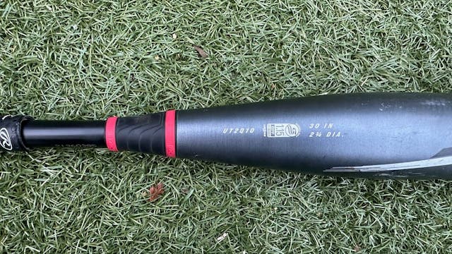 Rawlings Quatro Pro Composite Bat (-10) 20 oz 30" (Used)