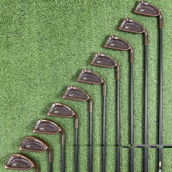 Ping ISI BeCu Beryllium Copper Iron Set 2-PW SW X65 Extra Stiff Blue Dot