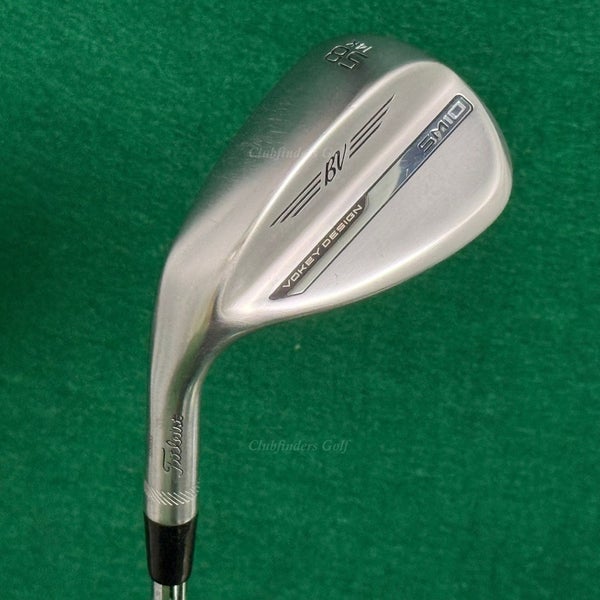 LH Titleist Vokey SM10 Chrome 58-14K 58 Gap Wedge Vokey Design Wedge Flex