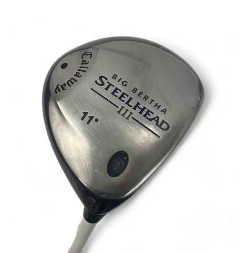 Callaway Big Bertha Steelhead III 11 degree Graphite RH Ladies Flex