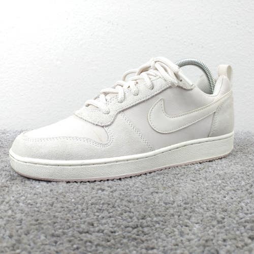 Nike Court Borough Low Premium Womens Size 8.5 Shoes Sail Light Orewood Brown