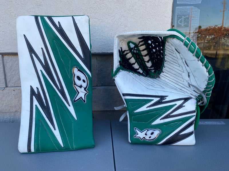 Brian's Optik4 Pro Stock Goalie Glove Set HELLBERG STARS 8189