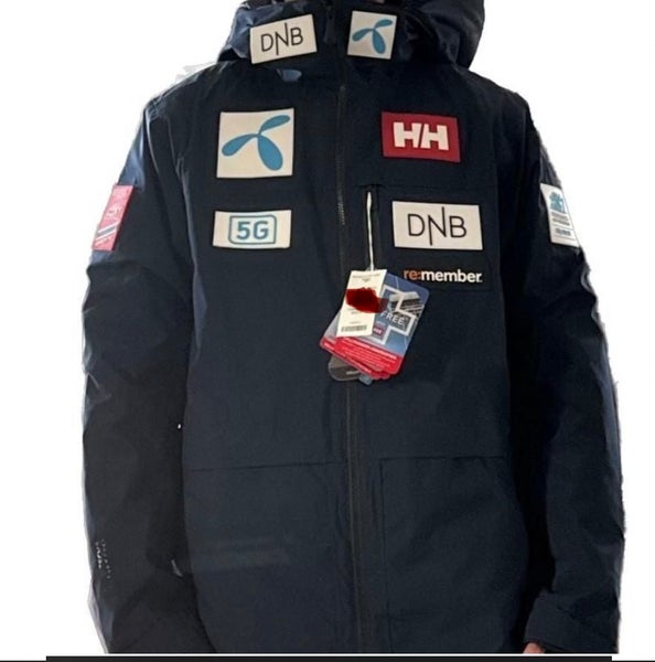Helly Hansen Men's Norway Ski Team Park City 3in1 Coaches Jacket - Navy NWT