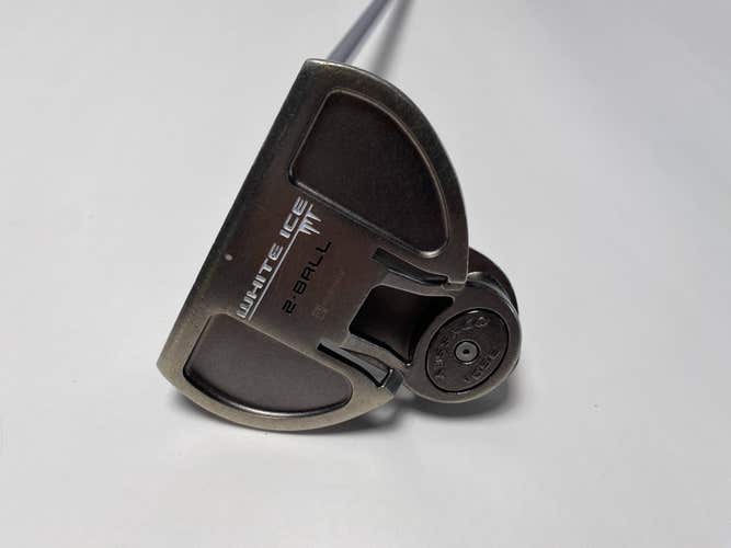 Odyssey White Ice 2-Ball Putter 33.5" SuperStroke Pistol GT 2.0 Mens RH