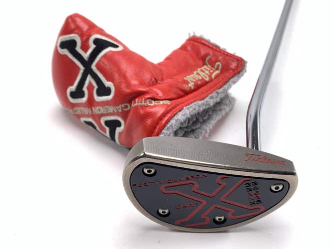 Scotty Cameron Red X3 Charcoal Mist Putter 35" Superstroke 2.0 XL Mens RH W/HC