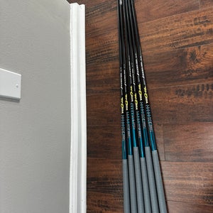 Graphite Design Tour AD YSQ-HL 60g Shaft set 5-9 Irons and PW Senior Flex tapered .355 (Used)
