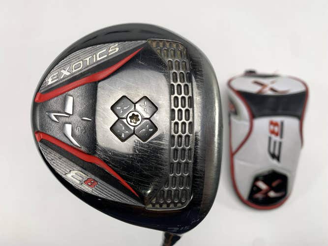 Tour Edge Exotics E8 3 Fairway Wood 15* Fujikura Exotics 57g Regular RH HC