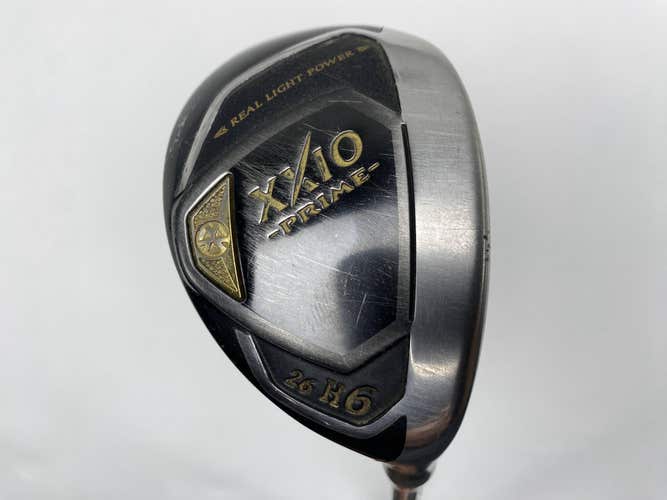 XXIO Prime 10 6 Hybrid 26* Prime SP-1000 Flex 3212 44g Regular Graphite Mens RH