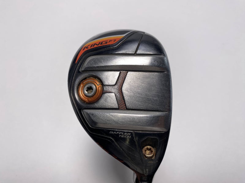 Cobra KING F7 3-4 Hybrid 19* Fujikura Pro 75h Stiff Graphite Mens RH
