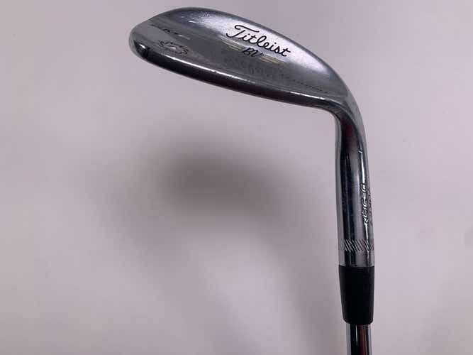 Titleist Vokey SM6 Tour Chrome Sand Wedge SW 56* 10 Bounce Wedge Steel Mens RH