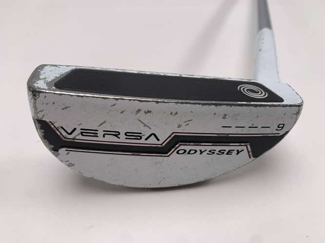 Odyssey Versa 9 White Black White Putter 34.5" Mens RH