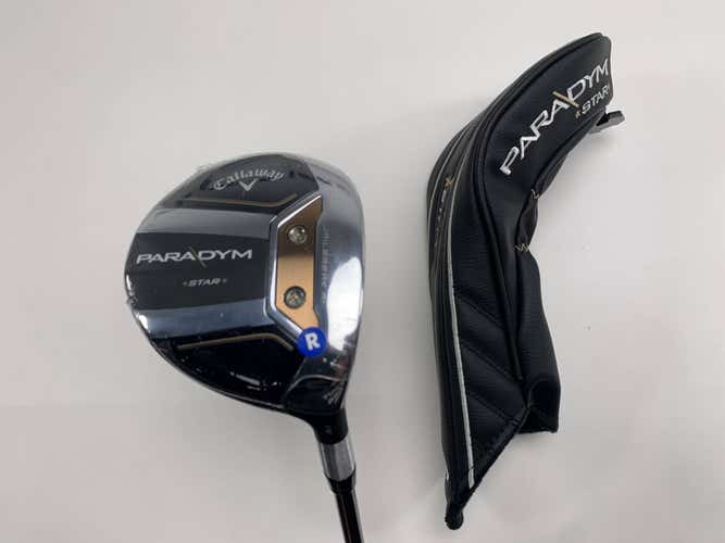 Callaway Paradym Star 5 Fairway Wood 19* ATTAS Speed Series 40g Regular RH NEW