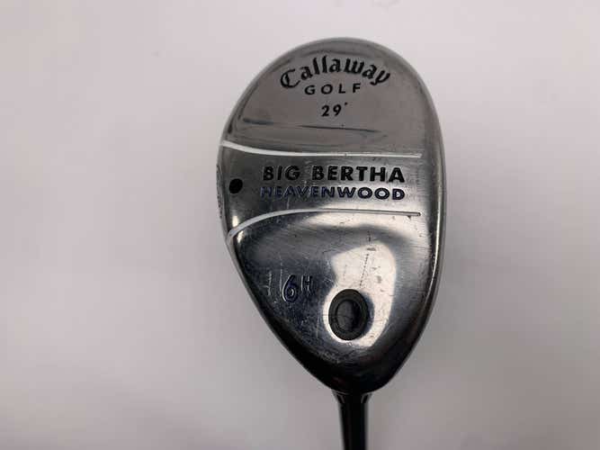 Callaway Big Bertha Heavenwood 6 Hybrid 29* Aldila 50g Ladies Graphite Womens RH
