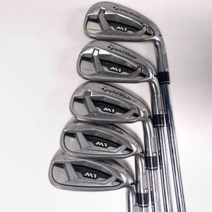 TaylorMade M1 Iron Set 5-PW KBS Tour C-Taper Regular Steel Mens RH- No 7i